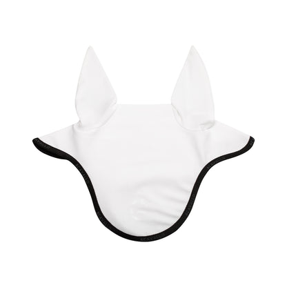 Elastane fly veil silicone logo.