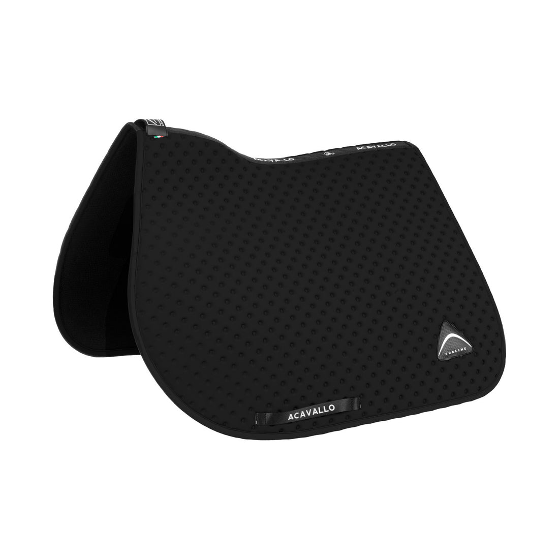Sublime dotted jumping saddle pad in technical fabric.
