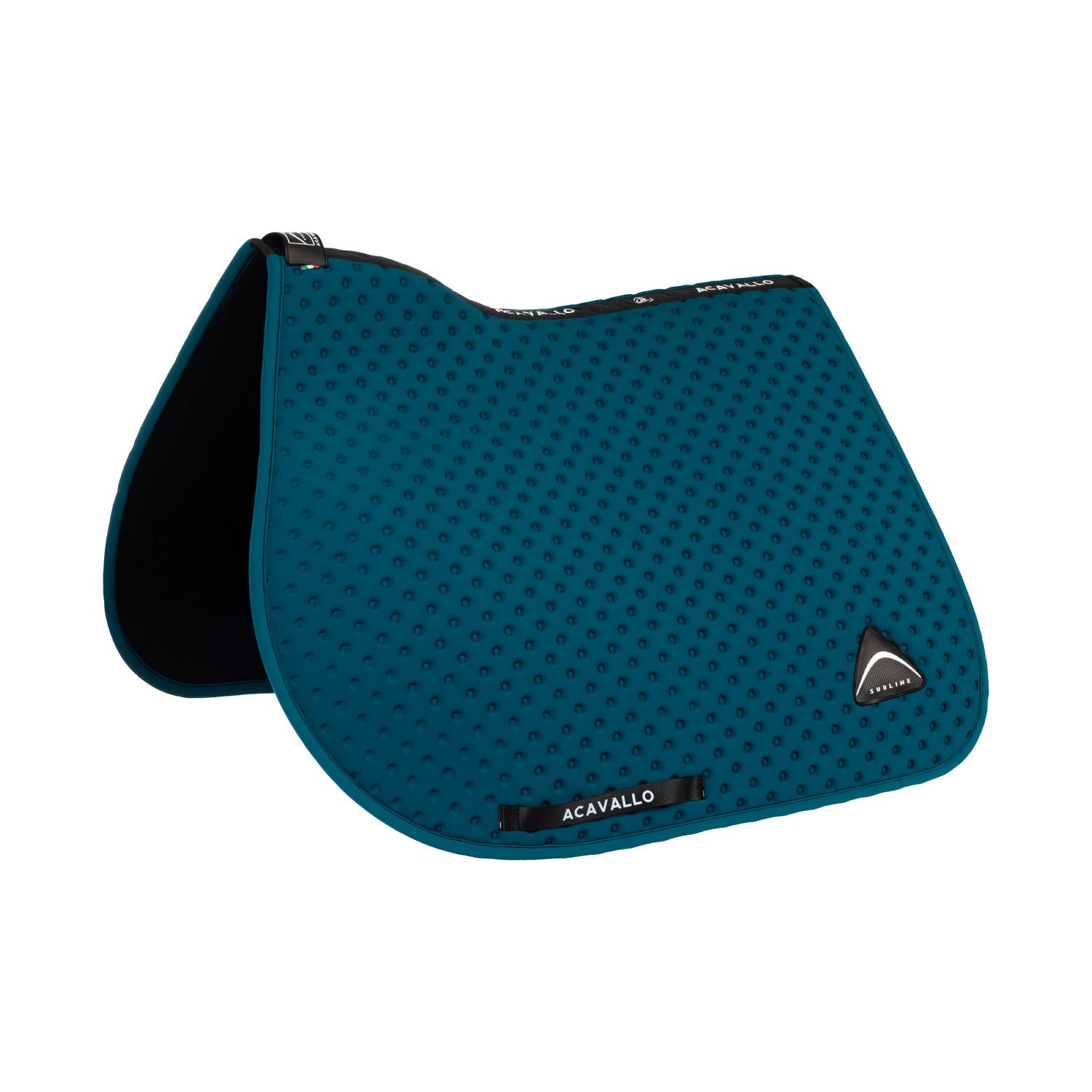 Sublime dotted jumping saddle pad in technical fabric.