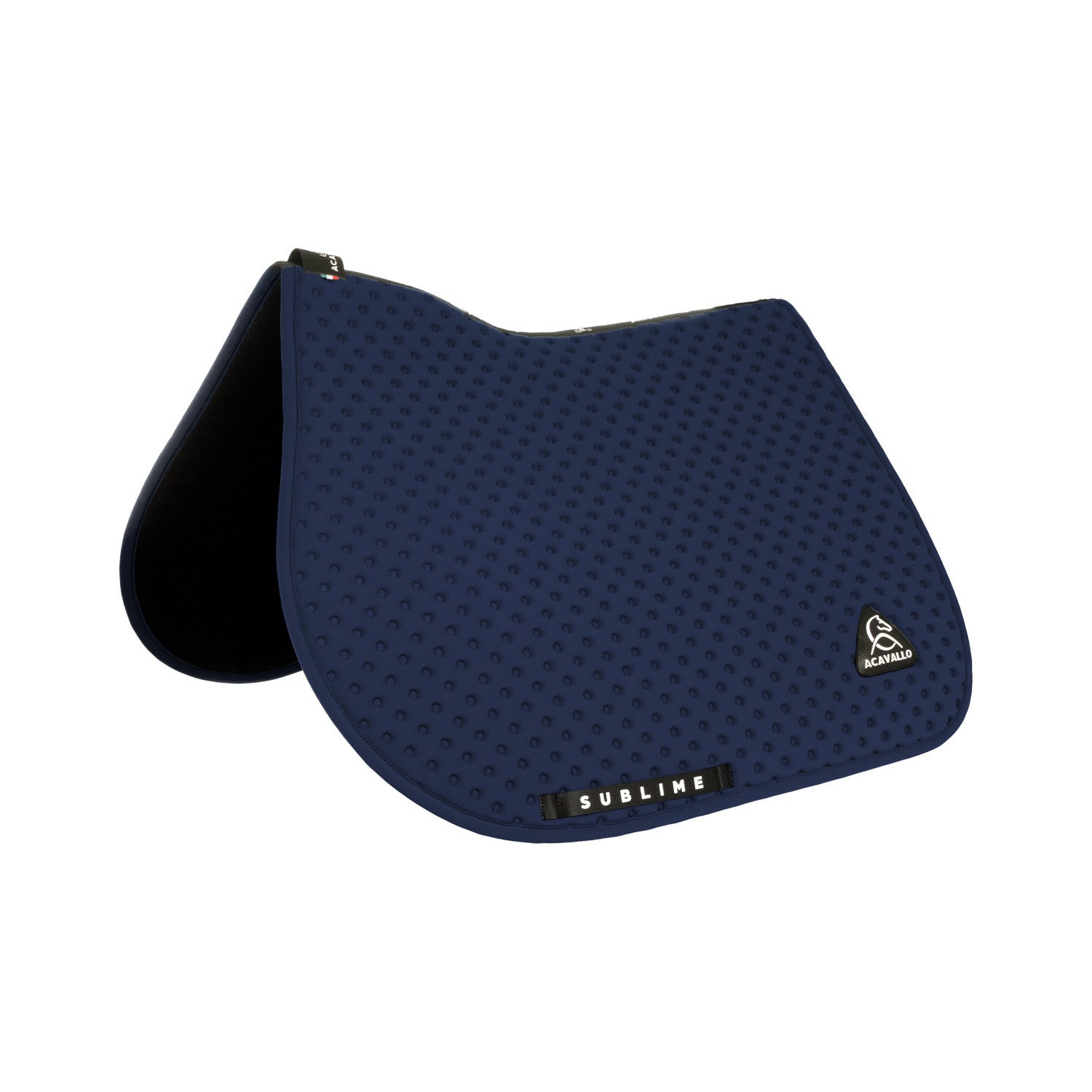Sublime dotted jumping saddle pad in technical fabric.