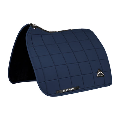 Sublime square dressage saddle pad in technical fabric.