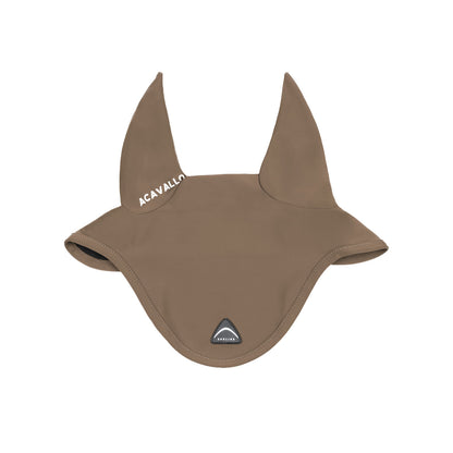 Sublime technical fabric fly veil with silicone logo patch.