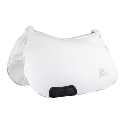 Saddle pad JS CW-3DS louvre shaped internal faux sheepskin.