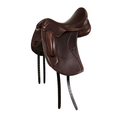 Leonardo dressage saddle wool panels.