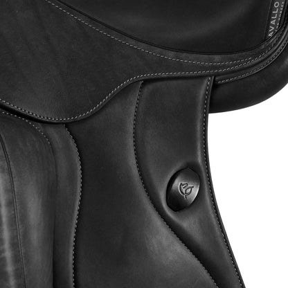 Acavallo Mantegna Dressage Saddle Long Knee Blocks