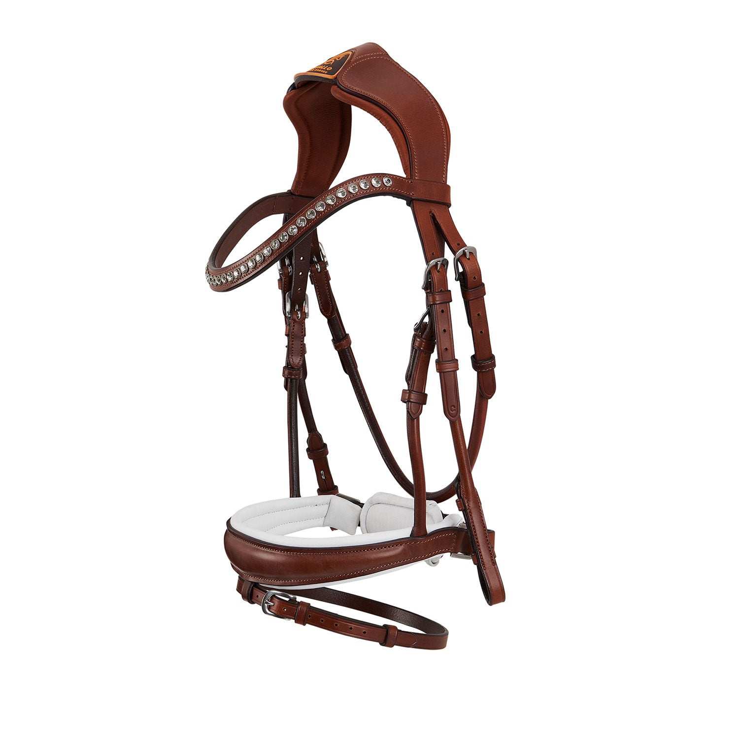 Poesia bridle calfskin.