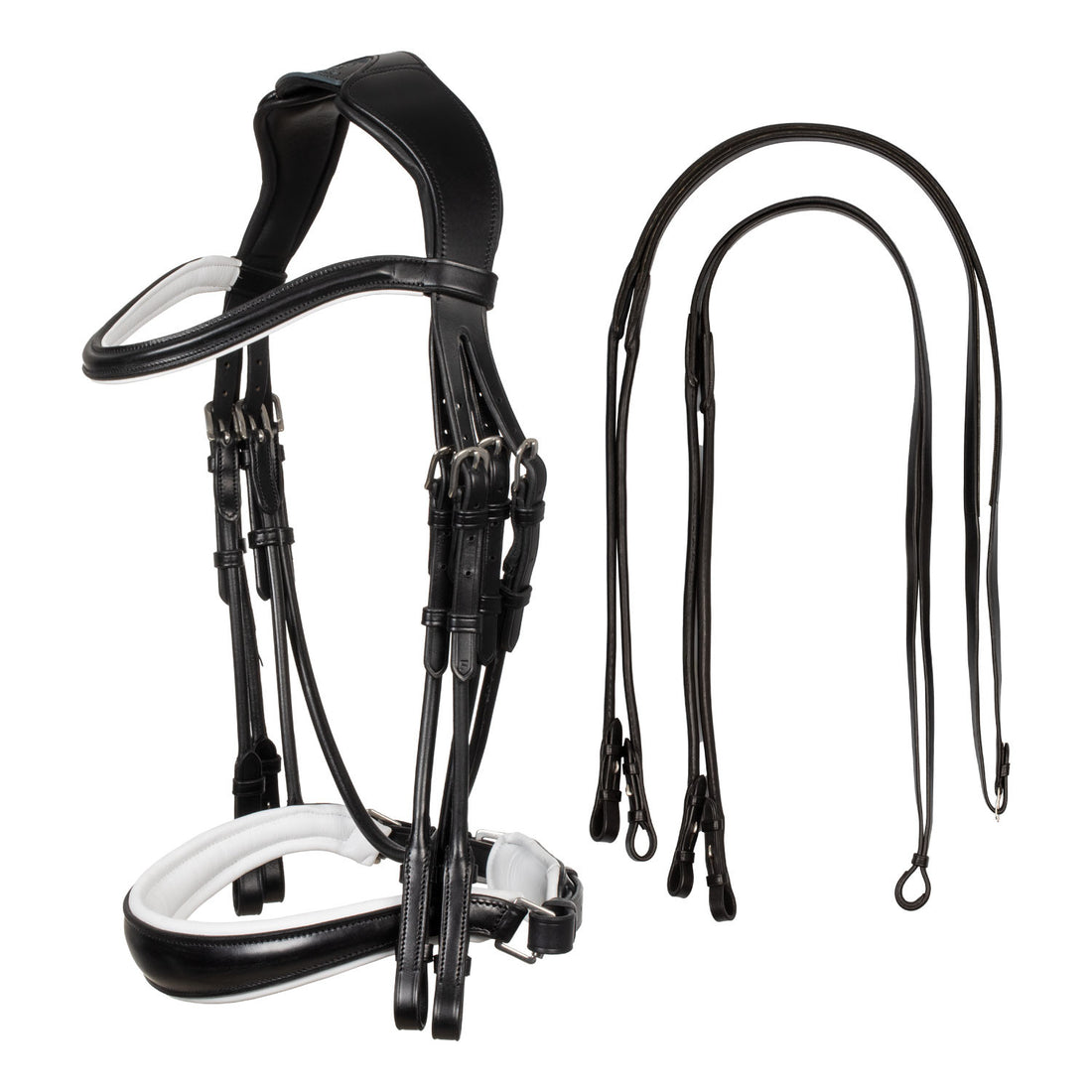 Giocanda bridle calfskin &amp; double reins.