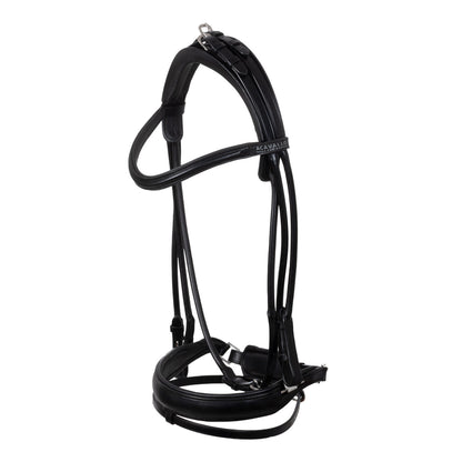 Fornarina bridle laminated calfskin.