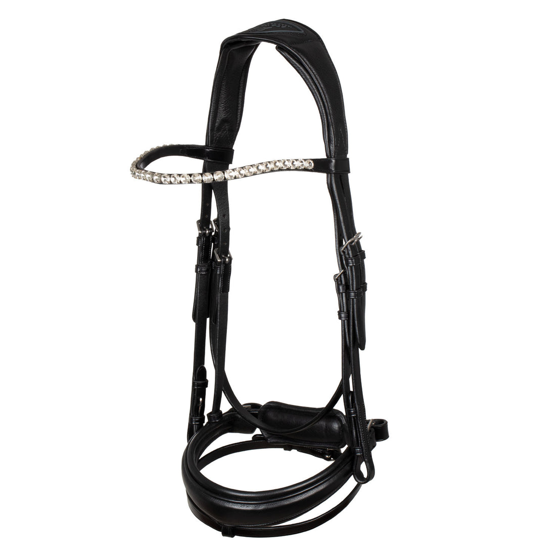 Starry night calfskin bridle.