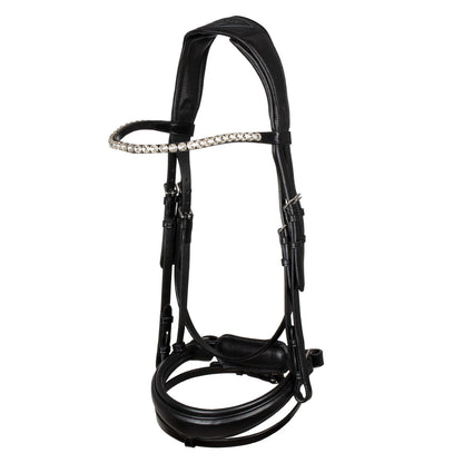 Starry night calfskin bridle.