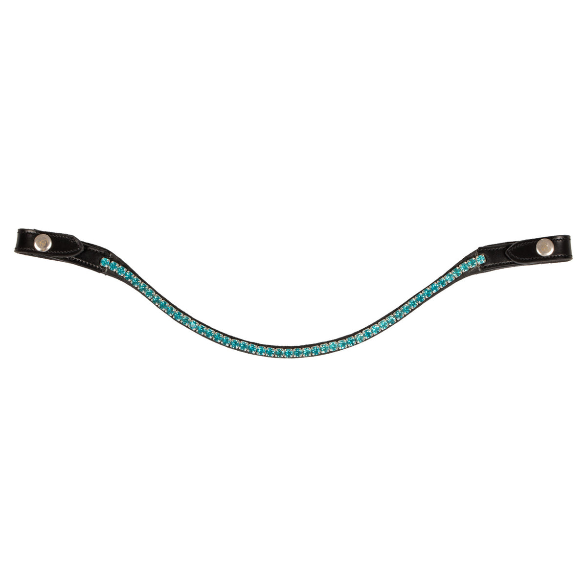 Acavallo Browband Calfskin &amp; Round Crystals