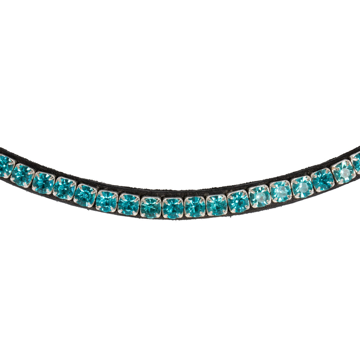 Acavallo Browband Calfskin &amp; Round Crystals