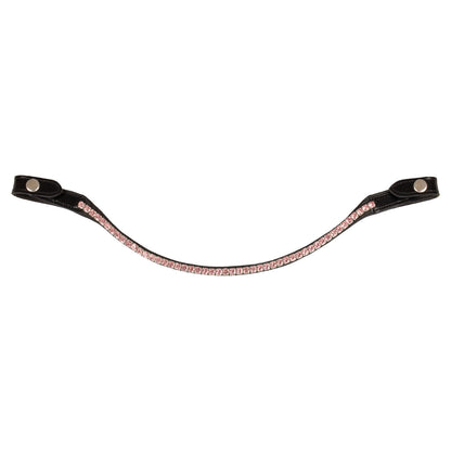 Acavallo Browband Calfskin &amp; Round Crystals