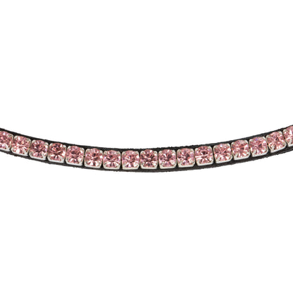 Acavallo Browband Calfskin &amp; Round Crystals