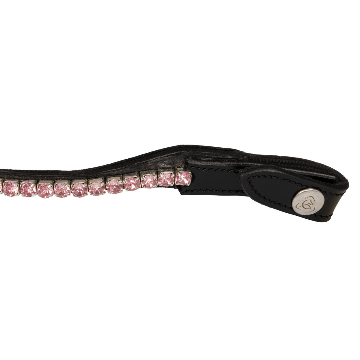 Acavallo Browband Calfskin &amp; Round Crystals