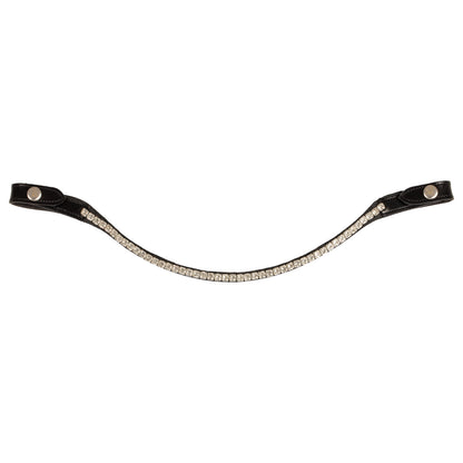 Acavallo Browband Calfskin &amp; Round Crystals