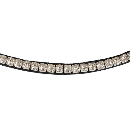 Acavallo Browband Calfskin &amp; Round Crystals