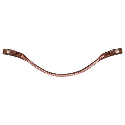 Acavallo Browband Calfskin &amp; Round Crystals