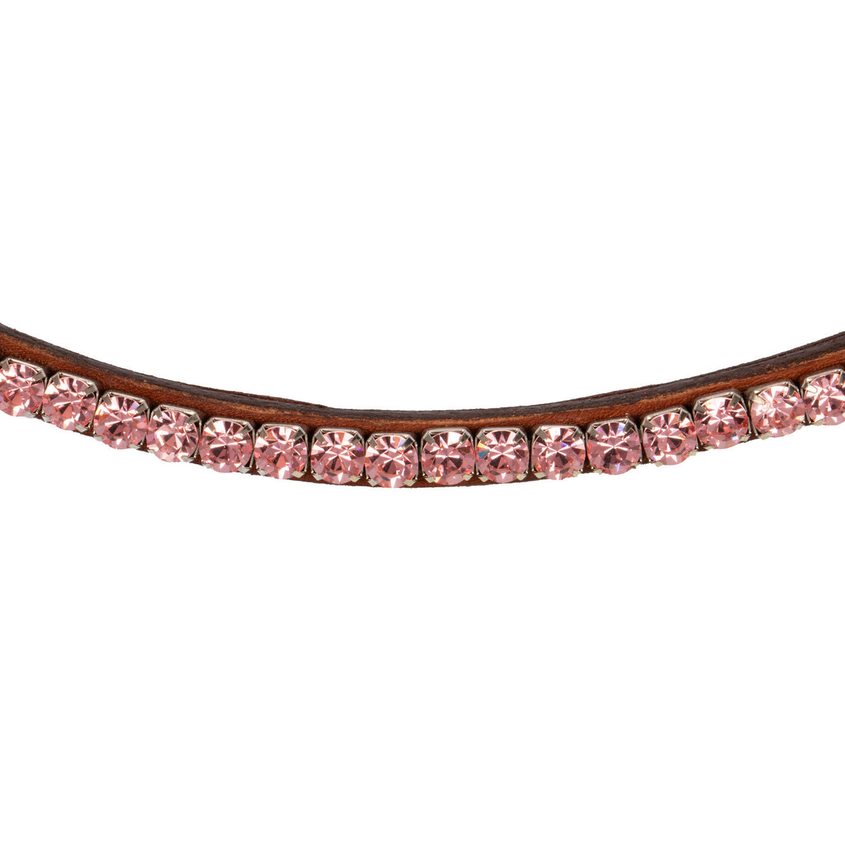 Acavallo Browband Calfskin &amp; Round Crystals