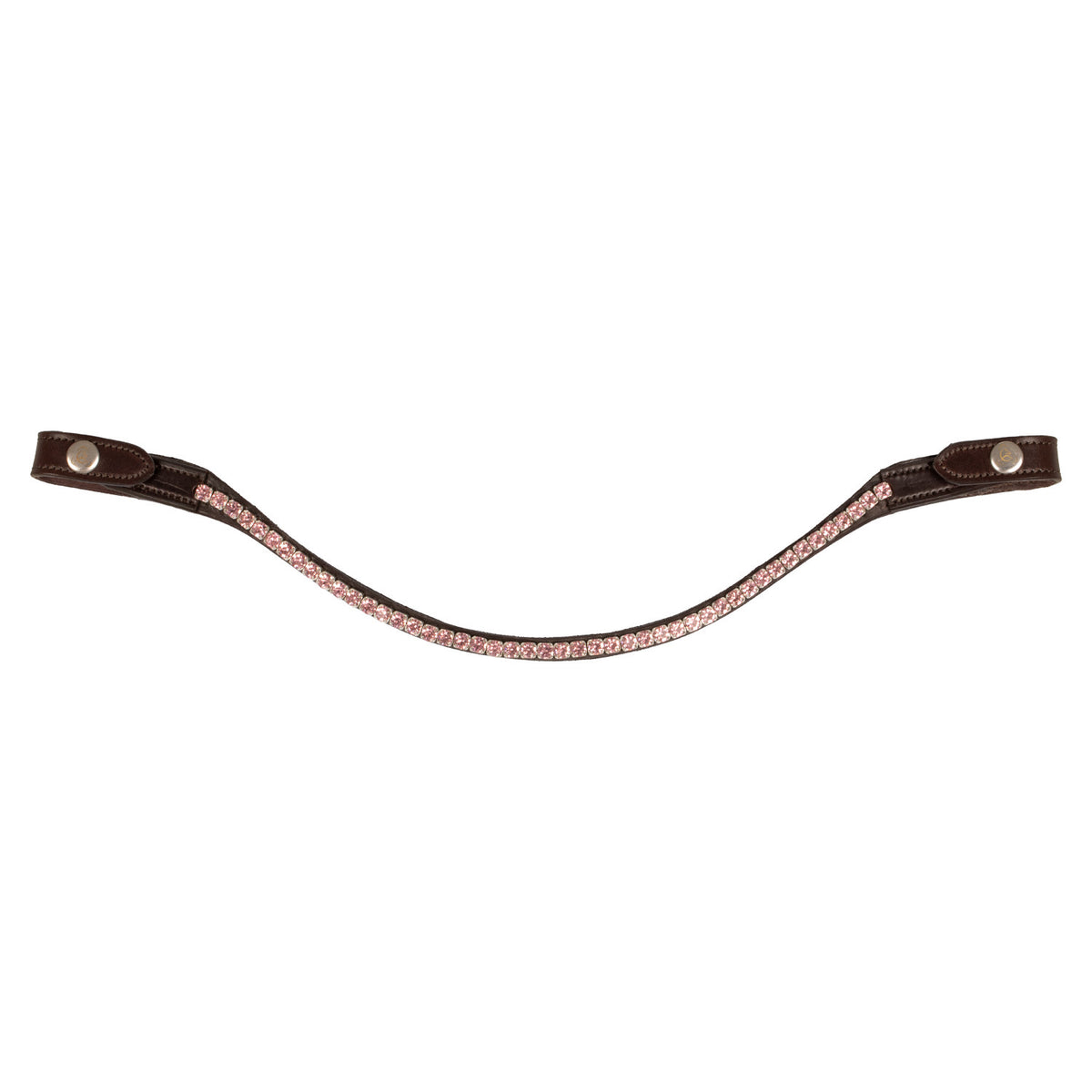 Acavallo Browband Calfskin &amp; Round Crystals