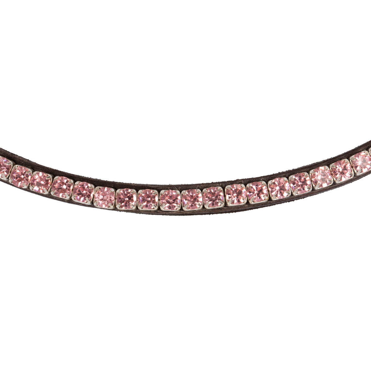 Acavallo Browband Calfskin &amp; Round Crystals