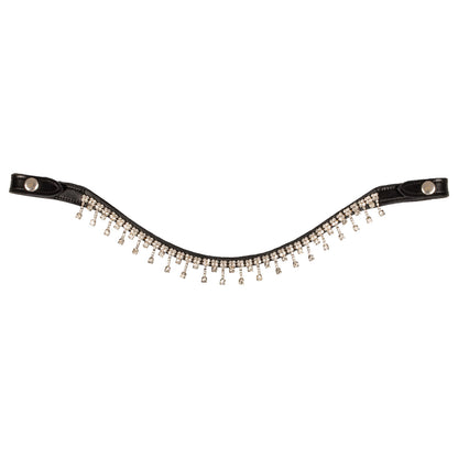 Acavallo Queen Browband Calfskin &amp; Crystals