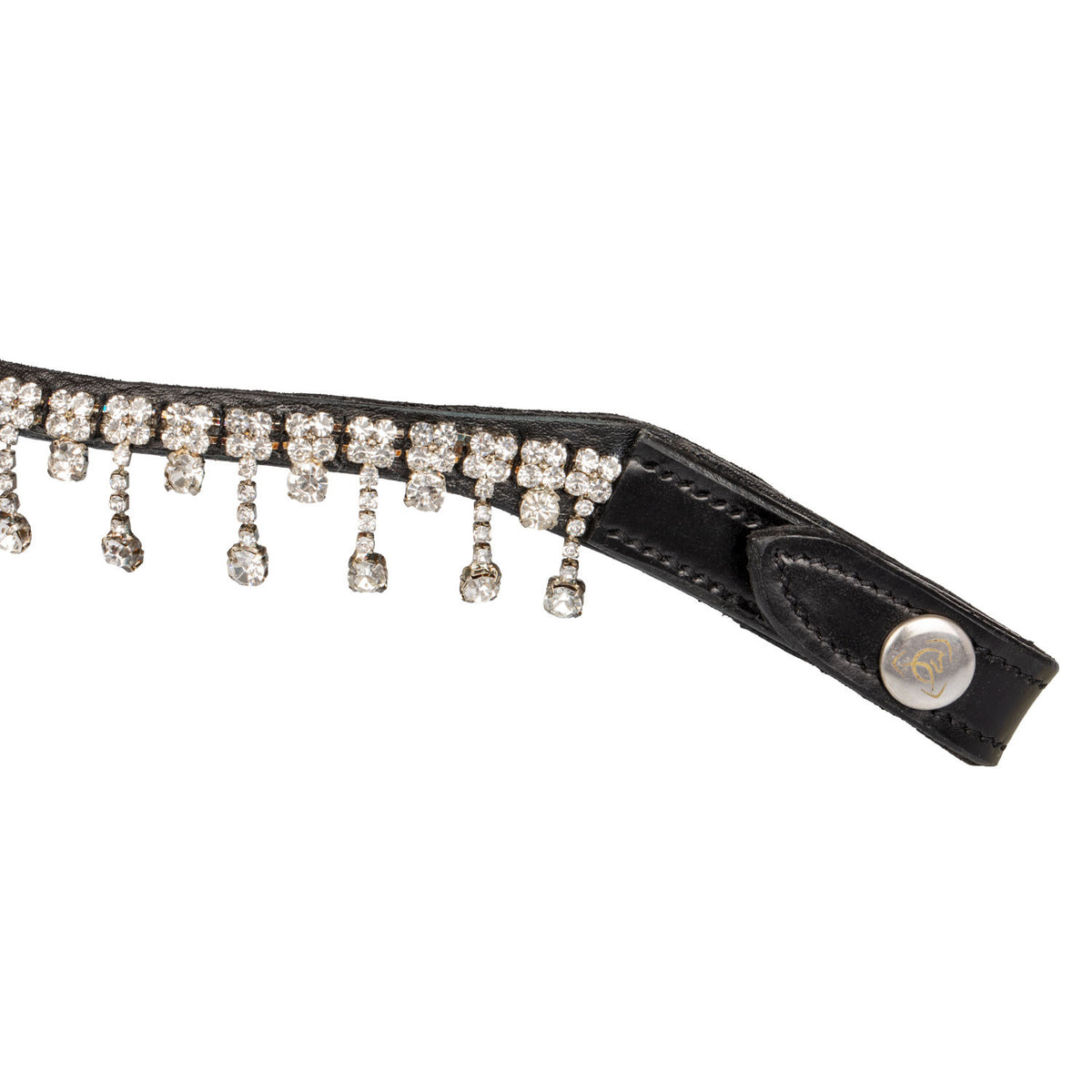 Acavallo Queen Browband Calfskin &amp; Crystals