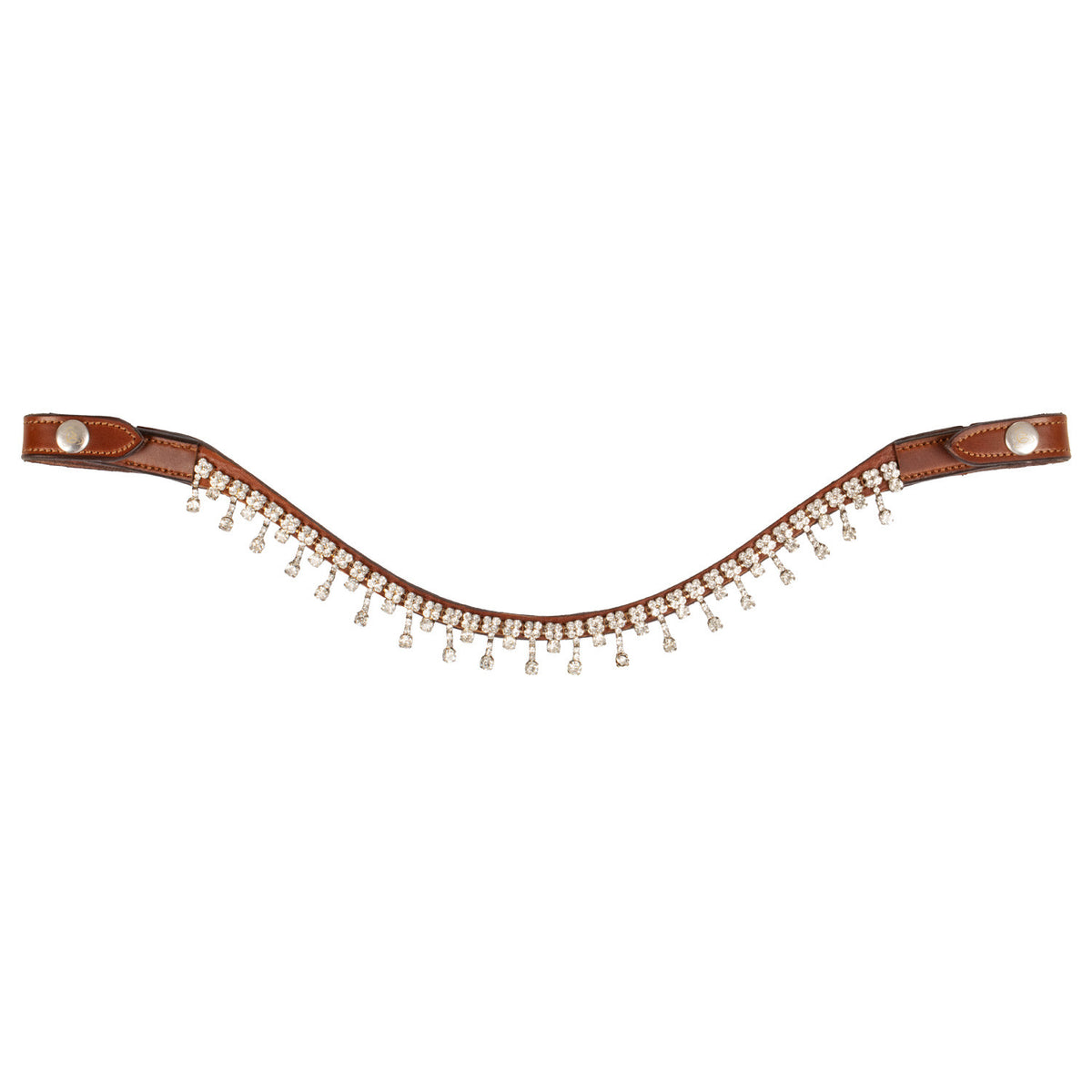Acavallo Queen Browband Calfskin &amp; Crystals