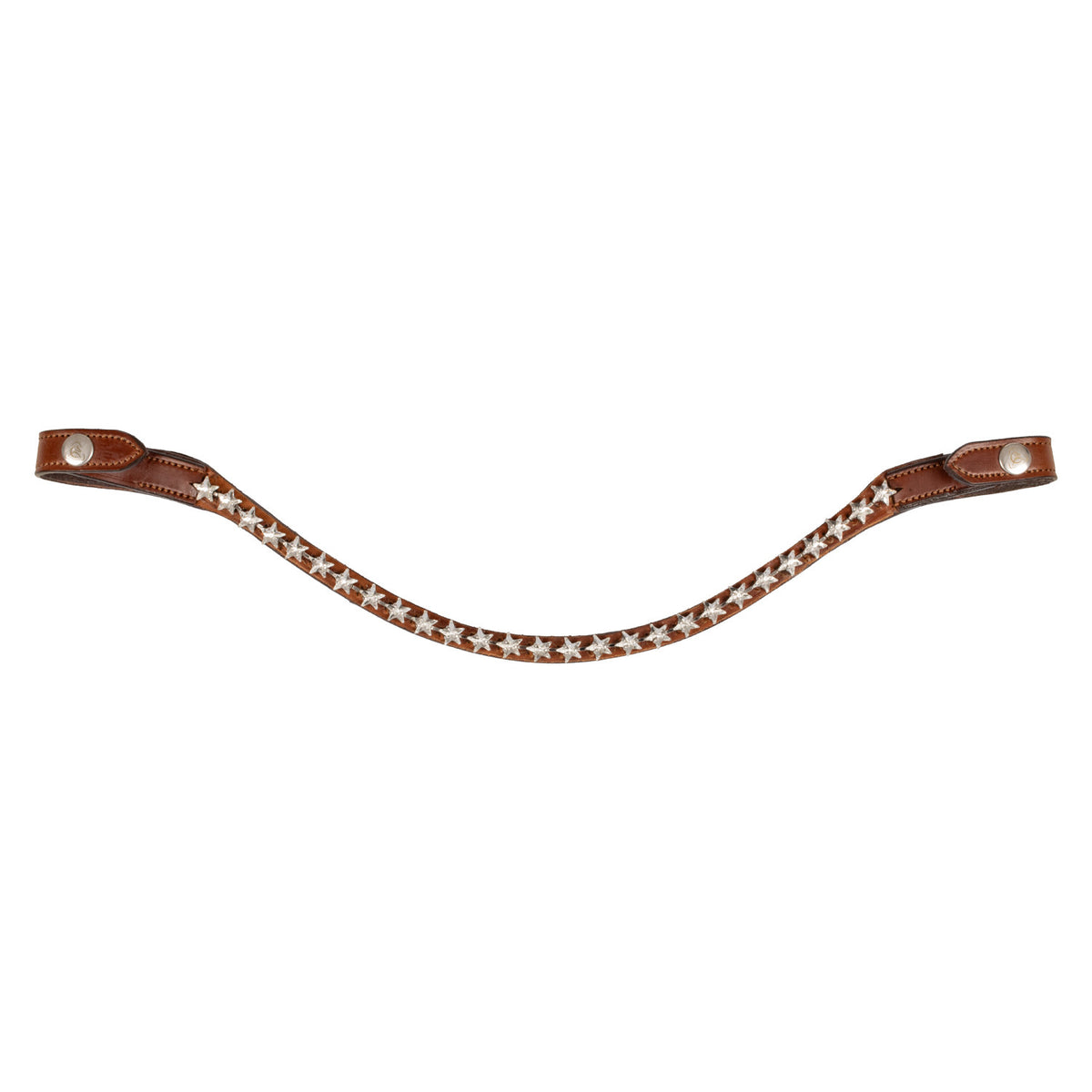 Acavallo Browband Calfskin &amp; Starry Crystals