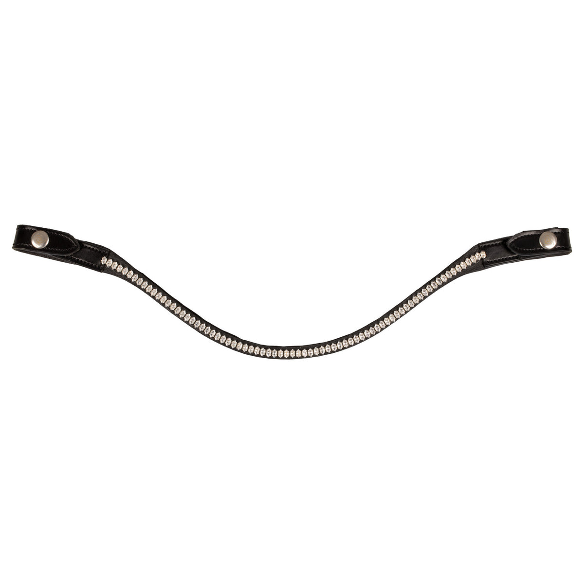 Acavallo Browband Calfskin &amp; Oval Crystals