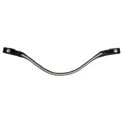 Acavallo Browband Calfskin &amp; Oval Crystals