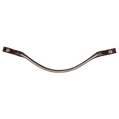 Acavallo Browband Calfskin &amp; Oval Crystals