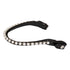 Browband calfskin & pearls.