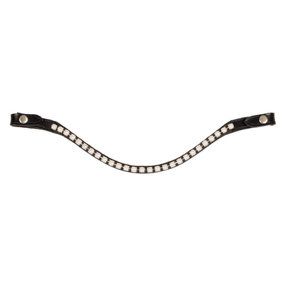 Acavallo Browband Calfskin &amp; Pearls