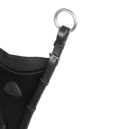 Acavallo Adjustable Leather Bib Martingale Attachment