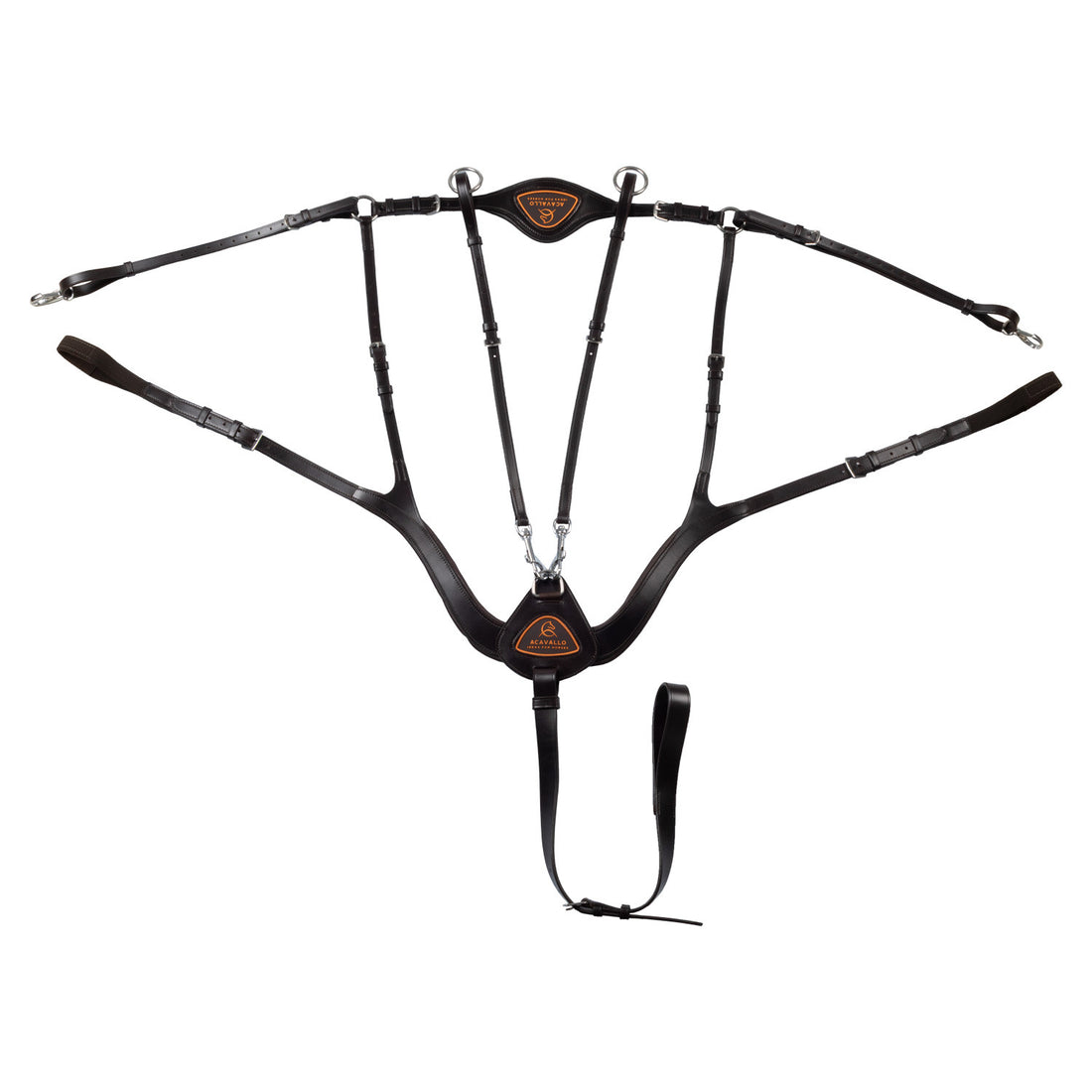 Anatomical 5-point breastplate.