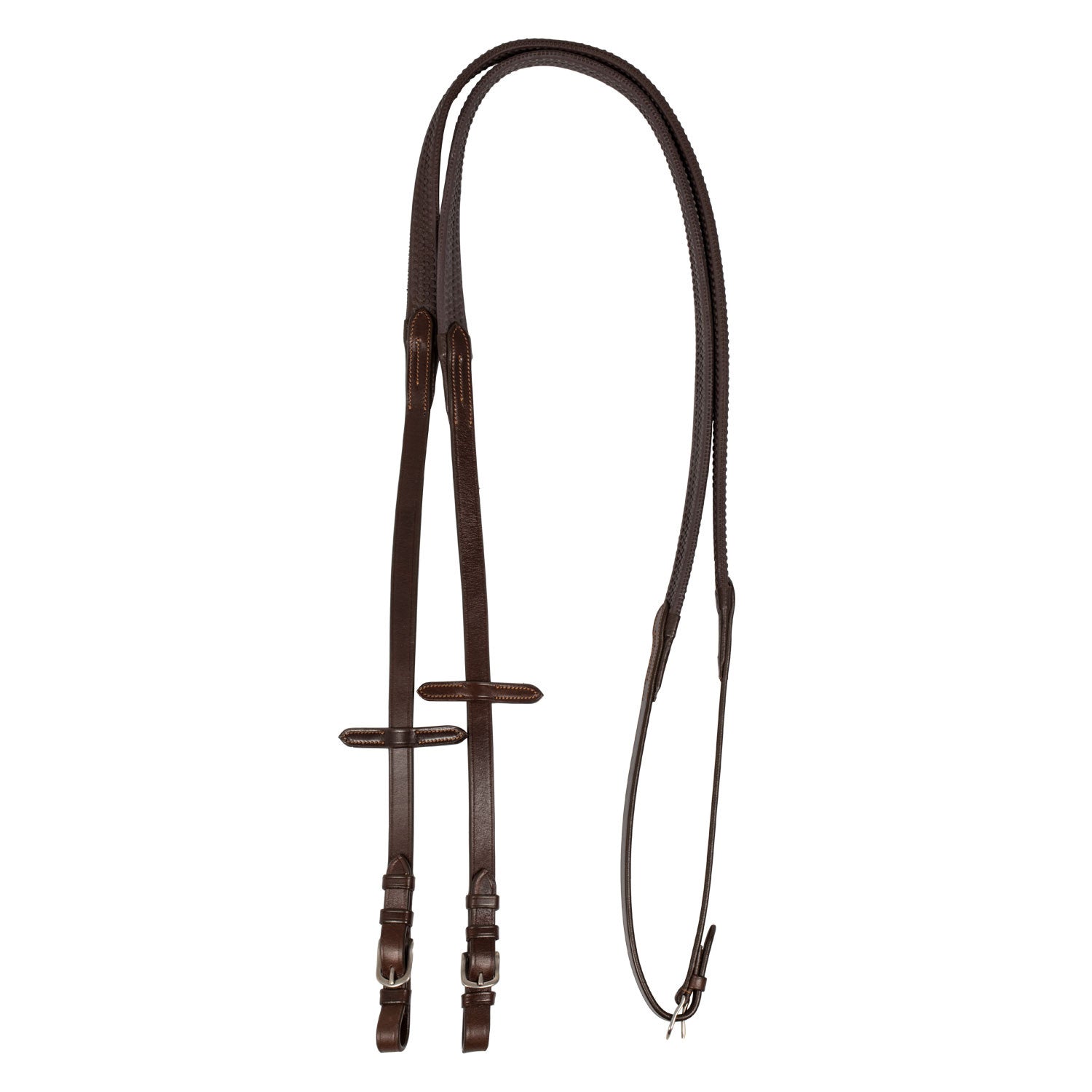 Kris reins leather &amp; rubber.