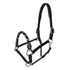 Halter anatomical leather rope noseband.