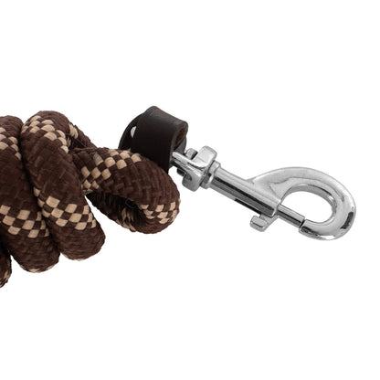 Acavallo Braided Lead Rope Leather Ends