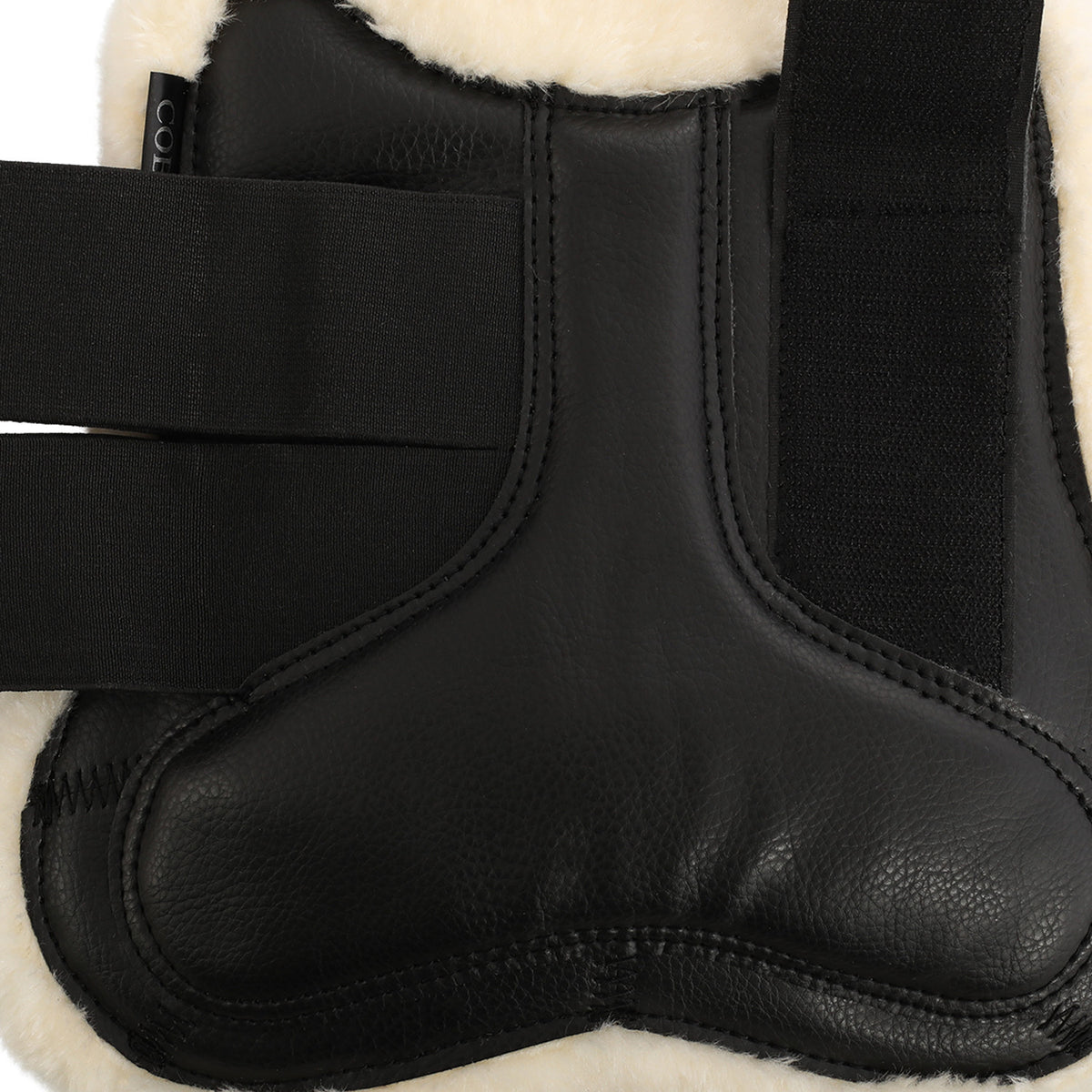 Acavallo Jumping Tendon Boots Faux Sheepskin