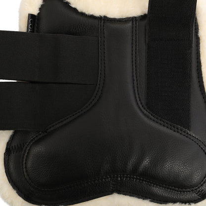 Acavallo Jumping Tendon Boots Faux Sheepskin