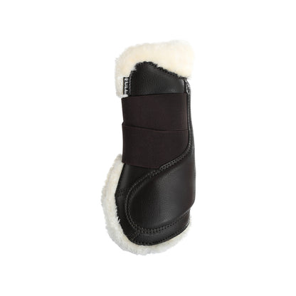 Acavallo Jumping Tendon Boots Faux Sheepskin