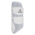 Front brushing boots perforated neoprene.