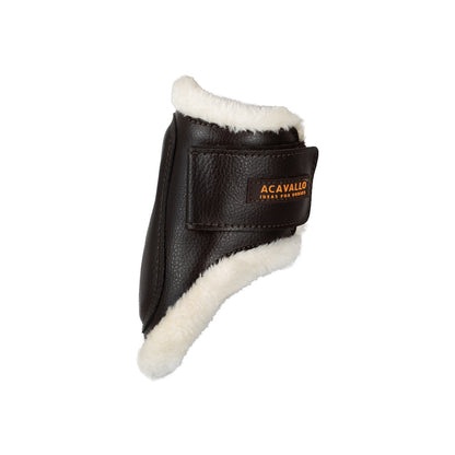 Acavallo Jumping Fetlock Boots Faux Sheepskin