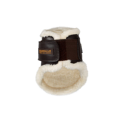 Acavallo Jumping Fetlock Boots Faux Sheepskin