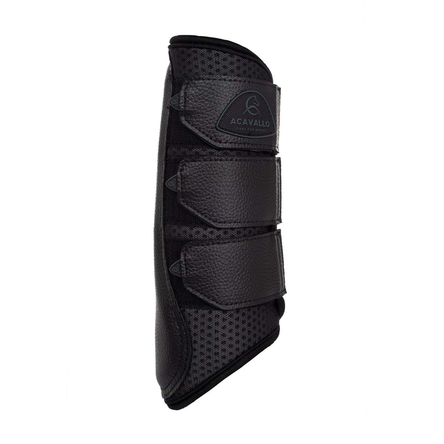 Hind brushing boots perforated neoprene.