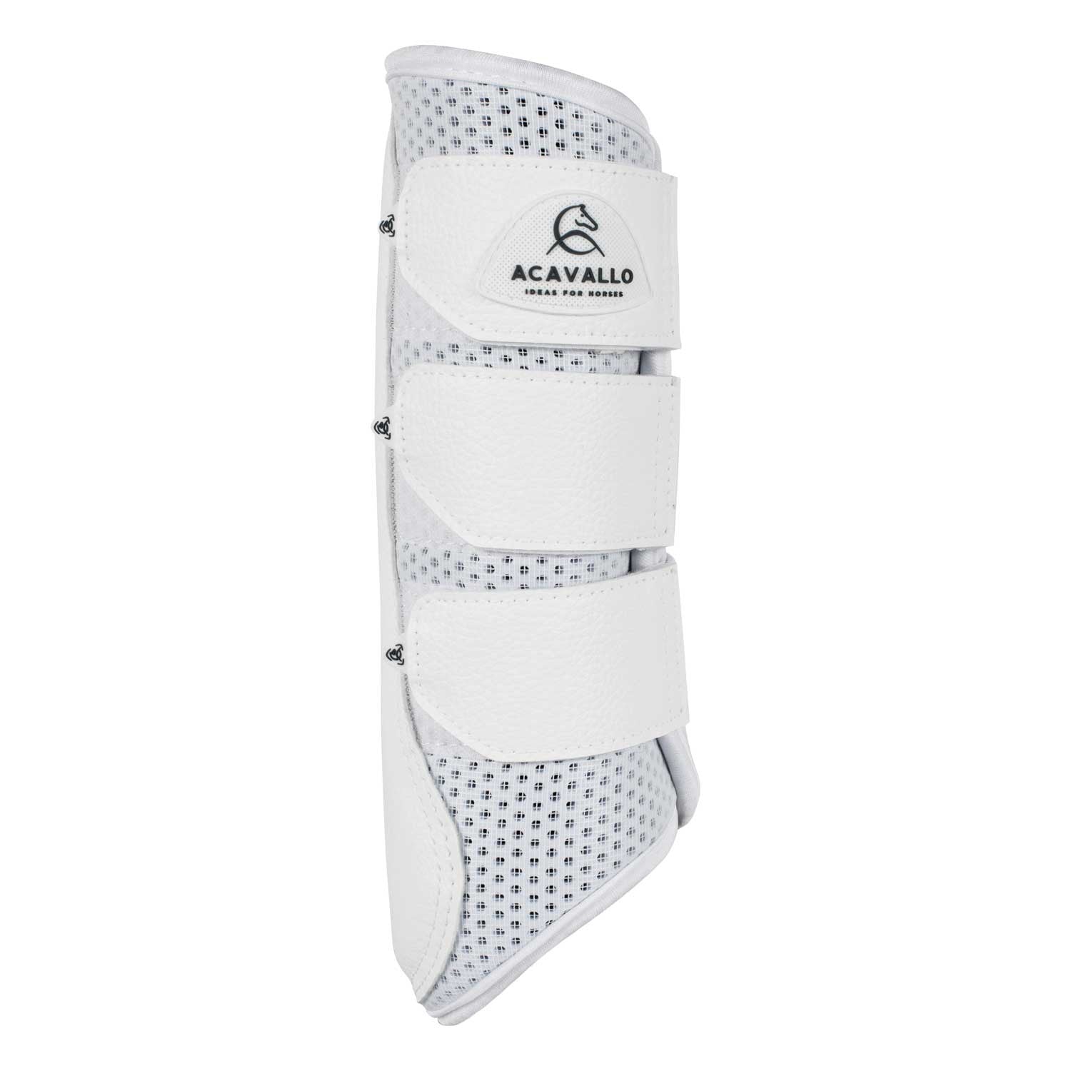 Hind brushing boots perforated neoprene.