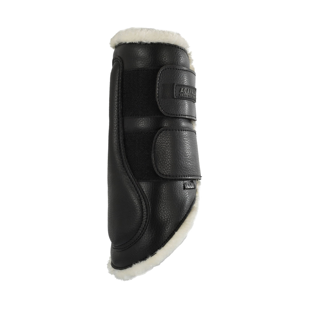 Acavallo Front Brushing Boots Faux Sheepskin