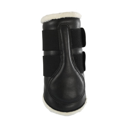 Acavallo Front Brushing Boots Faux Sheepskin