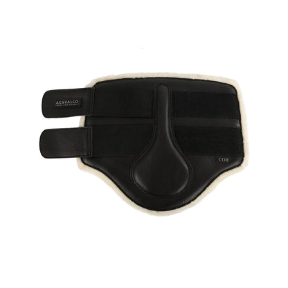 Acavallo Front Brushing Boots Faux Sheepskin